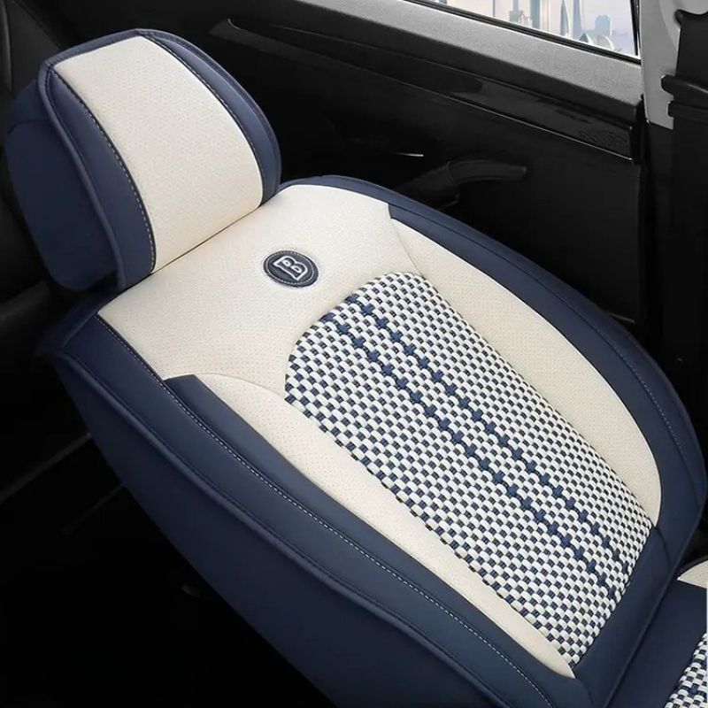 [Sob Medida] Kit Capa Para Banco de Carro Autoluxe em Couro Legítimo com AirBag + Brindes: Tapetes Automotivos e Capa de Volante